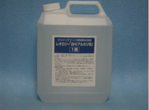 レオロジーBH 　（アルカリ性）＃水垢落としに抜群の洗浄力、二次汚染防止効果。界面活性剤不使用のため泡立たず、消泡作業不要。＃イズモ　#タイル・石材用洗浄剤