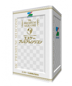 エスケープレミアムシリコン 　白　 ＃超耐候形水性ハイブリッドシリコン樹脂塗料　＃エスケー化研