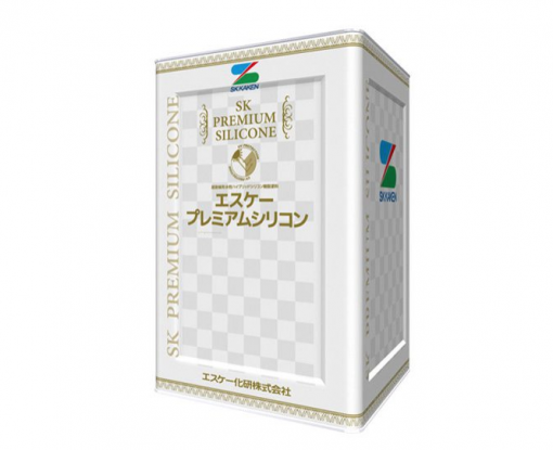 エスケープレミアムシリコン 　白　 ＃超耐候形水性ハイブリッドシリコン樹脂塗料　＃エスケー化研