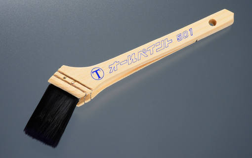 オールペイント 　筋違 　黒毛　＃塗装用はじめ様々な用途で使える化学繊維製です。＃大塚刷毛