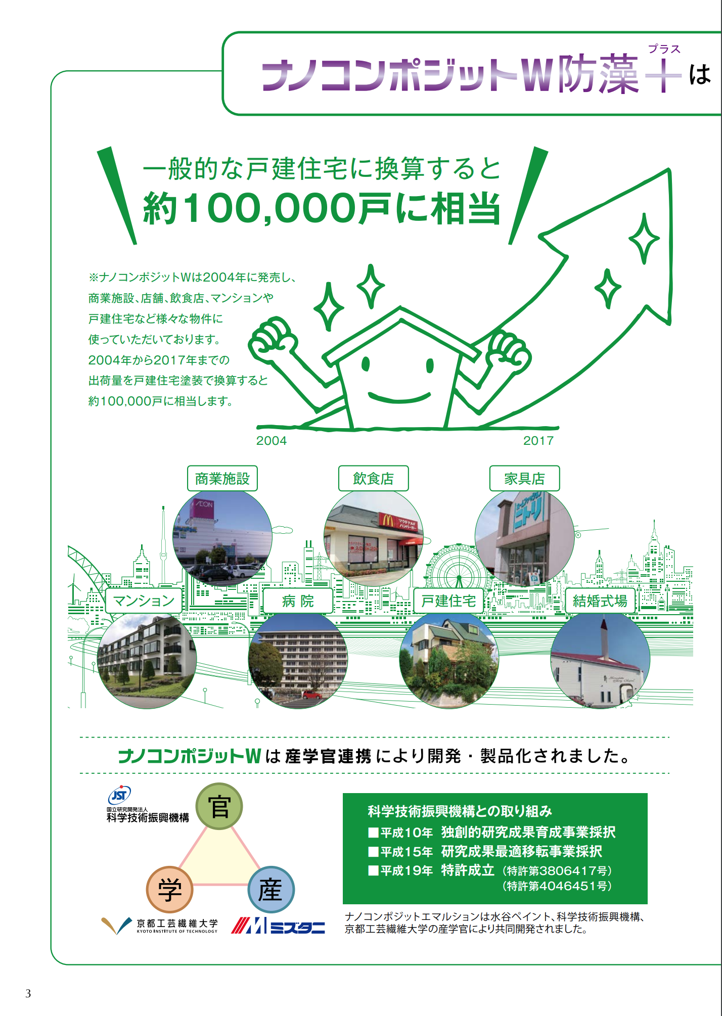 ナノコンポジットW　防藻+