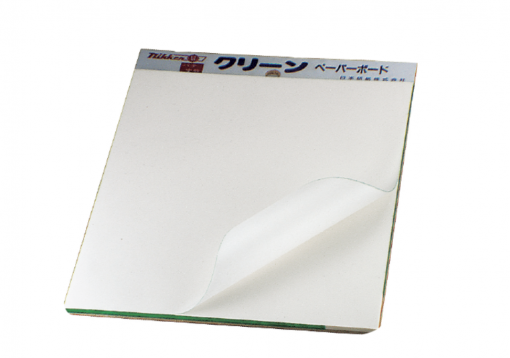 日研　クリーンペーパーボード 　30枚　＃一枚ずつはがして使える、ノートタイプのペーパー製盛板です。ボディーフィラー・ポリパテに最適な特殊クラフト紙を使用した、使い捨てタイプです。