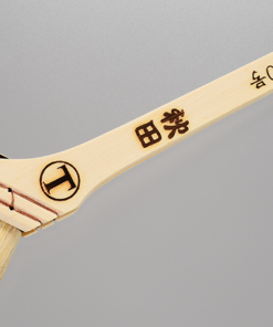 秋田　筋違　白毛　＃受注生産品　＃丈夫で良質な山羊毛をたっぷり使用。 毛のまとまりが良く、滑らかでムラのない塗り味が長持ちします。＃大塚刷毛