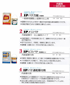 IPパテ万能 　内部用　＃万能パテ　＃インターナショナルペイント