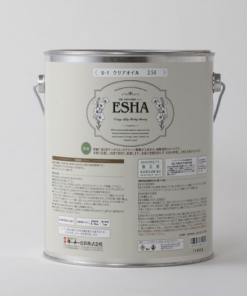 ターナー　ESHA クリアオイル　＃木に浸透し、内部で固まり保護するスタンダードタイプ。　＃0.75Lは在庫が無くなり次第廃番　#ターナー