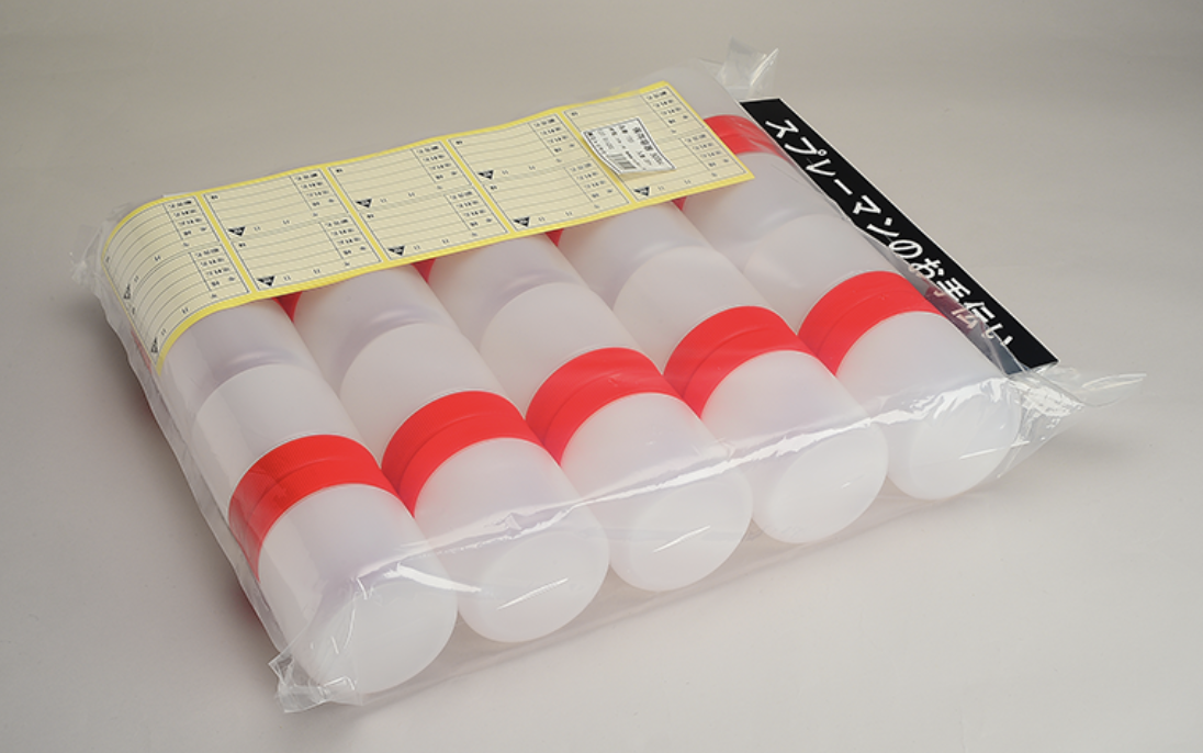 ヨトリヤマ保存容器 赤キャップ 500CC (20) 155