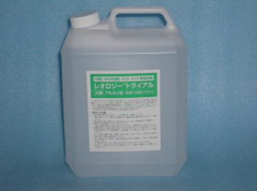 レオロジートライアル 　A 　4L（アルカリ性）　＃希釈せず原液のままご使用になれます　＃タイル・石材用洗浄剤　#イズモ