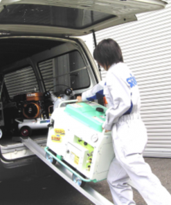 精和　折りたたみ式積荷レール　＃加重120kgまでOK！＃積み降ろし補助機材　＃軽く指で持てる成型アルミ製　＃新商品　＃190022　＃精和産業