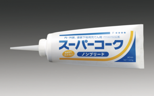 スーパーコーク　ノンブリード　チューブ 　ホワイト 　500g ×10本