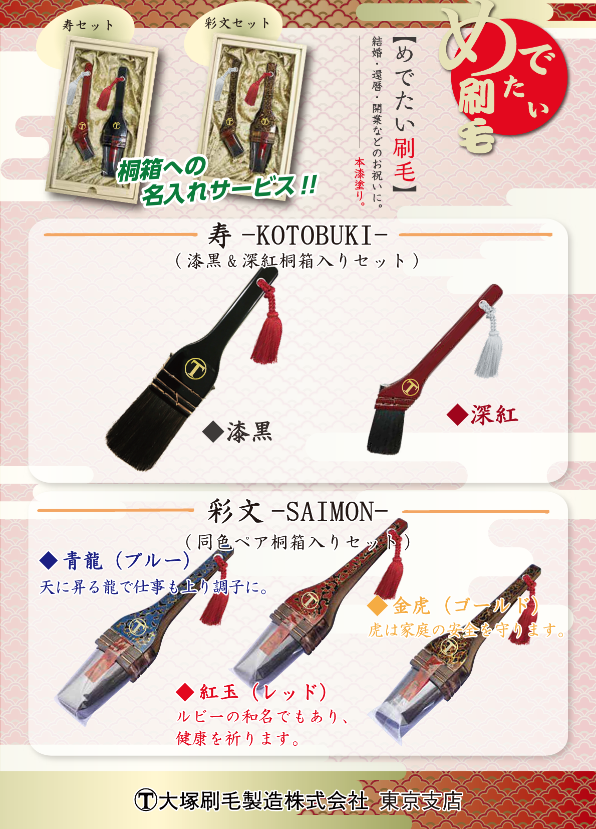 めでたい刷毛2022