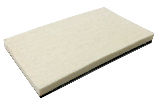 フェルトパッド 　マジック式 　120×75mm　 M式 オービタル標準　 M031