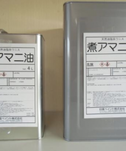 煮亜麻仁油　＃天然油脂系ワニス　＃日亜ペイント