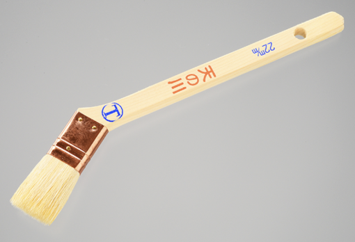 天の川 　筋違　白毛　＃60・70ミリ受注生産品　＃毛質の柔らかい使いやすさで好評。＃大塚刷毛　＃廃番