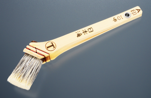 ※A印　日本海　 筋違 　胡麻毛　＃含みが良く、厚膜塗装が可能。＃大塚刷毛