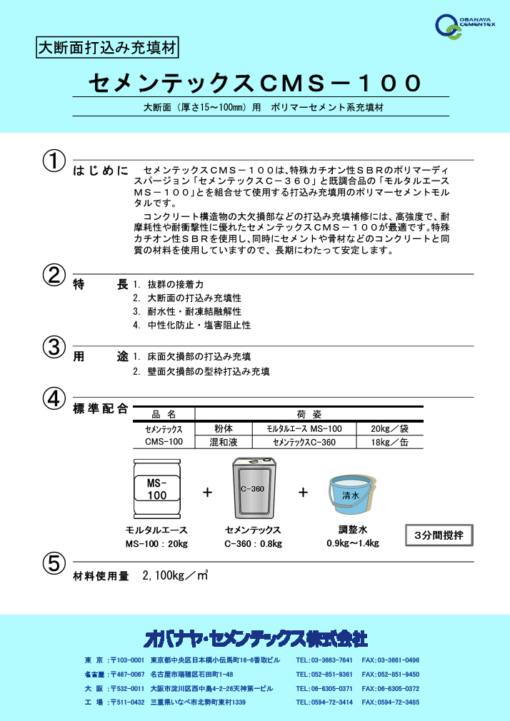 セメンテックスCMS-100