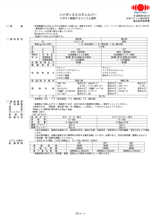 ハイポン90GRシルバー