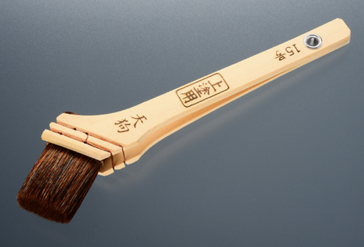 天狗　上塗用　筋違　赤　#大塚刷毛　#廃番商品