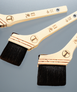 日光建築用　筋違　黒毛　＃25号・30号は受注生産品　＃腰が強く耐久性に優れます　＃大塚刷毛