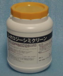 レオロジーシミクリーン　2KG（酸性）＃ゲル状粘性　#イズモ　＃石材(みかげ石バ－ナ－仕上げ)などに付着・浸透した水垢・サビ・色素ジミなどの除去