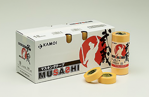 カモイ　マスキングテープ　武蔵　 MUSASHI　車両塗装用