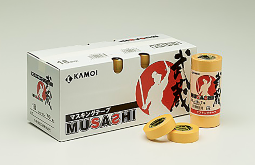 武蔵 マスキングテープ 40mm 2箱