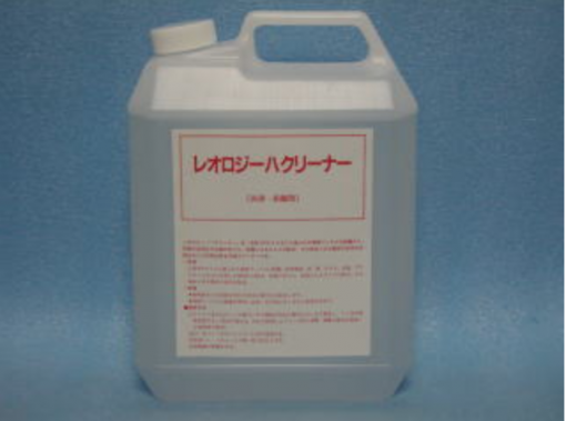 レオロジー ハクリーナー（アルカリ性） 4KG　＃油汚れに特化した洗浄剤で、頑固に付着した油汚れを材質を傷めずきれいに除去します　#イズモ
