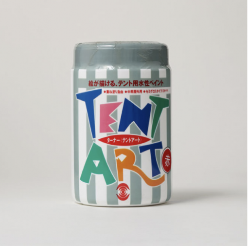テントアート　＃塩ビ系のテント・シート、クロスに描ける水性ペイント　＃特殊塗料