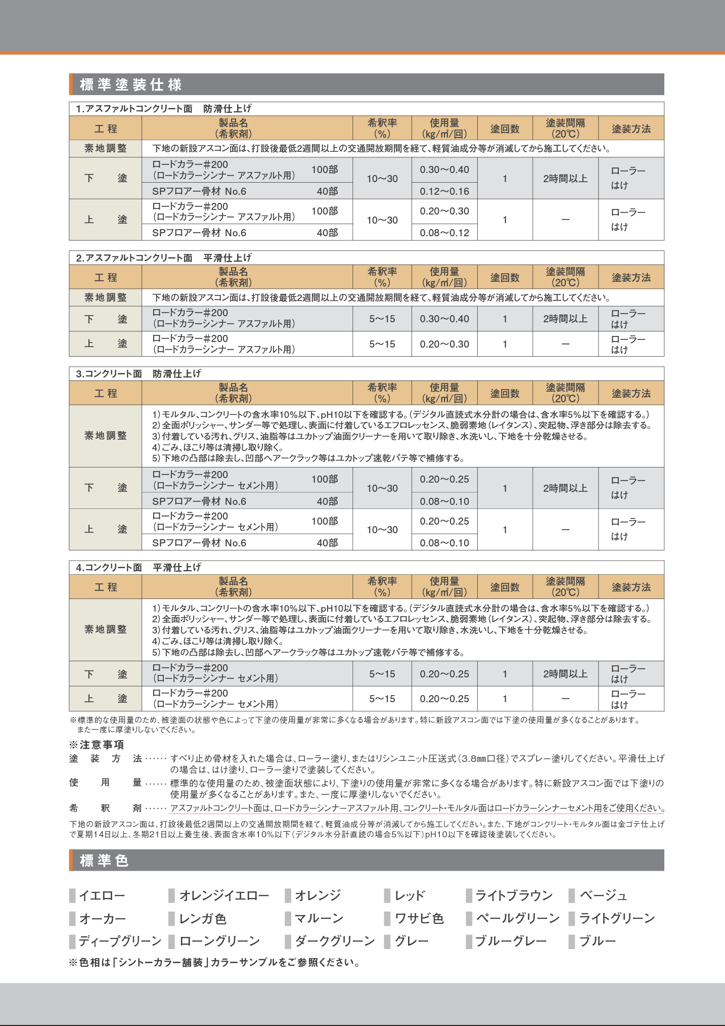 ロードカラー#200