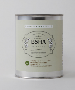 ターナー　ESHA ワックスオイル 　クリアタイプ　＃0.75Lは在庫が無くなり次第廃番　＃木材を保護するオイルフィニッシュ効果と撥水・汚れ防止のワックス効果を兼ね備えています。天然の植物成分、蜜ロウなどから作られた、屋内木部用塗料です。#ターナー