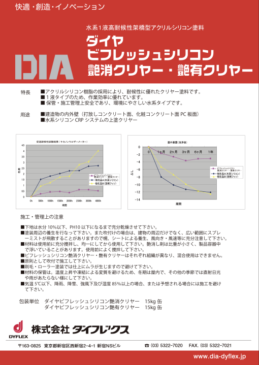 ダイヤビフレッシュシリコンクリヤー