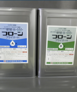 Alternative view of フローンプライマーH #新築、改修時におけるコンクリート、モルタル面用プライマー #二液反応型エポキシ樹脂の為、下地補強効果、密着性、耐久性に優れています。 #東日本塗料