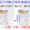 木部アク取り用洗浄剤A3　木部シミ抜きＳ４併用　＃灰汁で汚れた木部を、危険の少ないアク取り洗浄剤A3をガンや噴霧器・刷毛で安全洗浄で木材を再生　＃プラザ･オブ・レガシー　＃アクロン　＃ハヤブサ