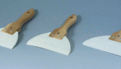 462  柄付きゴムベラ  白  157mm