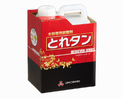 とれタン 2KG　木部専用　 刷毛塗りタイプ　＃2液ウレタンが簡単にはく離できます。 酸性タイプで既存塗膜を強力にはく離しますが、木焼けが少ないのも特徴です。#三彩化工