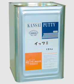 イッツⅡ　 淡アイボリー 　13KG　＃フタを開けたら、練らずにそのまま使えます！　＃関西パテ化工