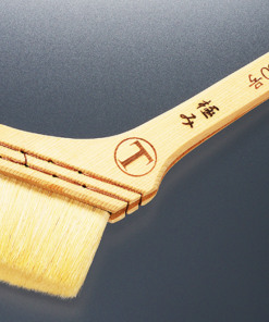 Alternative view of 極み 筋違 白毛 #ダメ込み・隅切りしやすくムラのない塗り味。#大塚刷毛