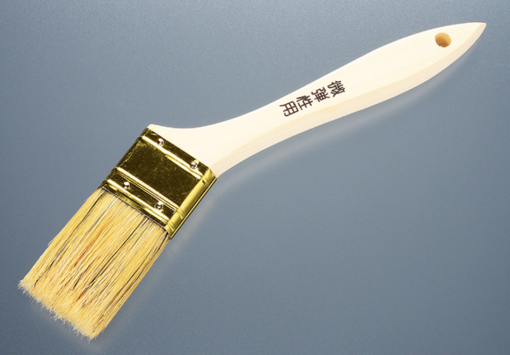微弾性用刷毛　40ミリ　＃微弾性塗料の塗布専用刷毛のです。 粘度の高い微弾性塗材でも塗装する事ができます。＃大塚刷毛　＃専用刷毛