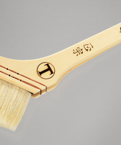 Alternative view of 正宗 筋違 白毛 #合成樹脂塗料用 #白毛 #30号受注生産 #ダメ込みから中塗り、上塗りまで使用できる万能タイプ。#大塚刷毛