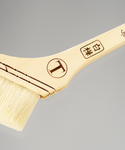 Alternative view of 白樺　筋違　白毛　＃さまざまな原毛の組み合わせで、 強くてねばりのある腰を実現しました。 抜群の耐久性と作業性。＃大塚刷毛　＃鉄骨・橋梁塗装用刷毛