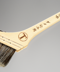 Alternative view of 塗来 ダメ込み用  筋違 胡麻毛 #化学繊維に特殊なウエーブをかけるマルテー大塚の新技術が生んだ世界初の刷毛 #大塚刷毛