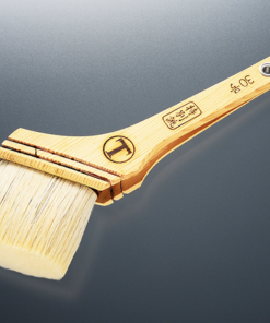 Alternative view of 特別誂　鉄骨用　筋違　白毛　＃鉄骨・橋梁用刷毛