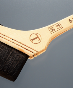Alternative view of 別誂 筋違 黒毛 #3号・5号・10号・25号・30号・35号・・・受注生産品 #最高級塗装用刷毛・ペイント刷毛。厳選された馬の毛を使用したマルテーブランドの最高峰刷毛です。 #大塚刷毛