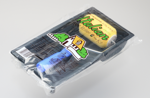イタリアンローラーブラックセット　4インチ