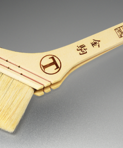 Alternative view of 金駒 筋違 白毛 #合成樹脂塗料用 #白毛 #毛先のまとまりが良く、建築向け溶剤系塗料に適しています。#大塚刷毛