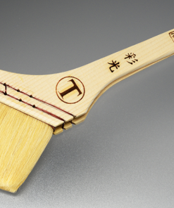 Alternative view of 彩光 筋違 白毛 #合成樹脂塗料用 #白毛 #橋梁・プラント・鉄塔などにおすすめ鉄骨刷毛 #大塚刷毛