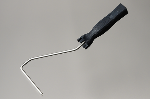 アルミスモールハンドル　＃アルミ素材を使用したハンドル。軽量で作業性良好。