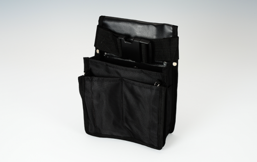 マルテー　ミシン目入腰袋　ベルト付ブラック　＃塗装用腰袋　＃在庫品　＃ベストセラー