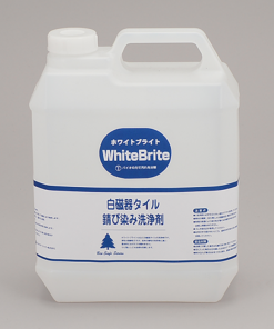 バイオ外壁洗浄剤 ホワイトブライト #主に白磁器タイルの洗浄剤です。 液性は弱酸性ですが、従来の酸性の洗浄液と違い基本的にはガラスを傷めません。 サビ落としにも効果を発揮します。#2023年4月〜価格改定