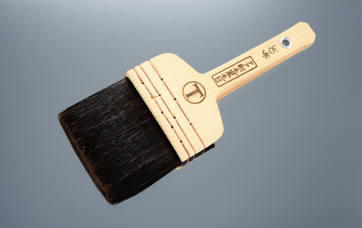 ドア刷毛　B　平　黒　30号 　※受注生産品