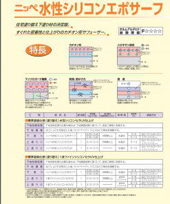 Alternative view of 水性シリコンエポサーフ　15KG　＃1液水性反応硬化形シリコンエポキシ変性カチオン形エマルションを主体とした、住宅外壁(窯業サイディングボードなど)の塗り替え用の水性下塗り材。住宅塗り替え下塗り材の決定版。優れた密着性と仕上がりのカチオン形サフェーサー。＃日本ペイント